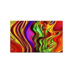 Swirls And Curls Sticker Rectangular (10 Pack) by GardenOfOphir