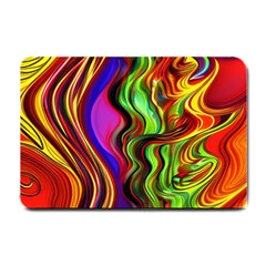 Swirls And Curls Small Doormat by GardenOfOphir