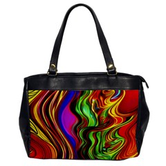 Swirls And Curls Oversize Office Handbag by GardenOfOphir