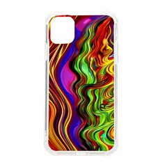 Swirls And Curls Iphone 11 Tpu Uv Print Case by GardenOfOphir