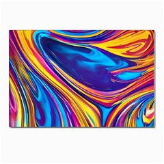 Dancing In The Liquid Light Postcard 4 x 6  (pkg Of 10) by GardenOfOphir