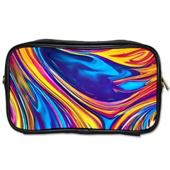 Dancing In The Liquid Light Toiletries Bag (one Side)