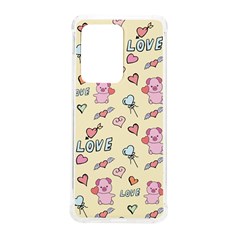 Pig Animal Love Romance Seamless Texture Pattern Samsung Galaxy S20 Ultra 6 9 Inch Tpu Uv Case by Wegoenart