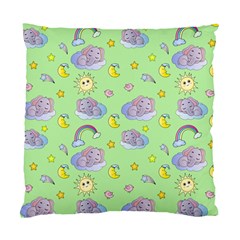 Elephant Sleeping Elephants Background Standard Cushion Case (One Side)