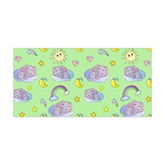 Elephant Sleeping Elephants Background Yoga Headband