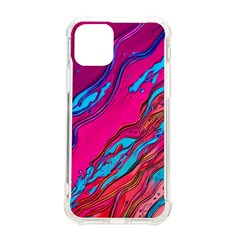 Colorful Abstract Fluid Art Iphone 11 Pro 5 8 Inch Tpu Uv Print Case by GardenOfOphir