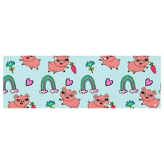 Pigs Pattern Art Design Drawing Sketch Wallpaper Banner And Sign 9  X 3 