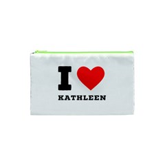 I Love Kathleen Cosmetic Bag (xs)