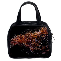 Sea Anemone Coral Underwater Ocean Sea Water Classic Handbag (two Sides) by Wegoenart