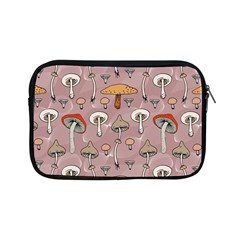 Mushrooms Autumn Fall Pattern Seamless Decorative Apple Ipad Mini Zipper Cases by Wegoenart