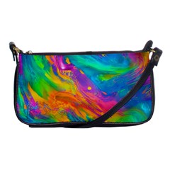 Marble Art Pattern Shoulder Clutch Bag