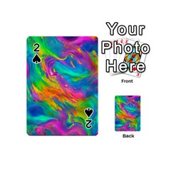 Marble Art Pattern Playing Cards 54 Designs (Mini)