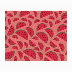 Watermelon Red Food Fruit Healthy Summer Fresh Small Glasses Cloth (2 Sides) by Wegoenart