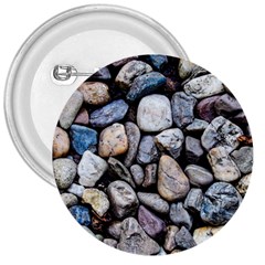 Stone Texture Nature Background Rocks Pebbles 3  Buttons by Wegoenart