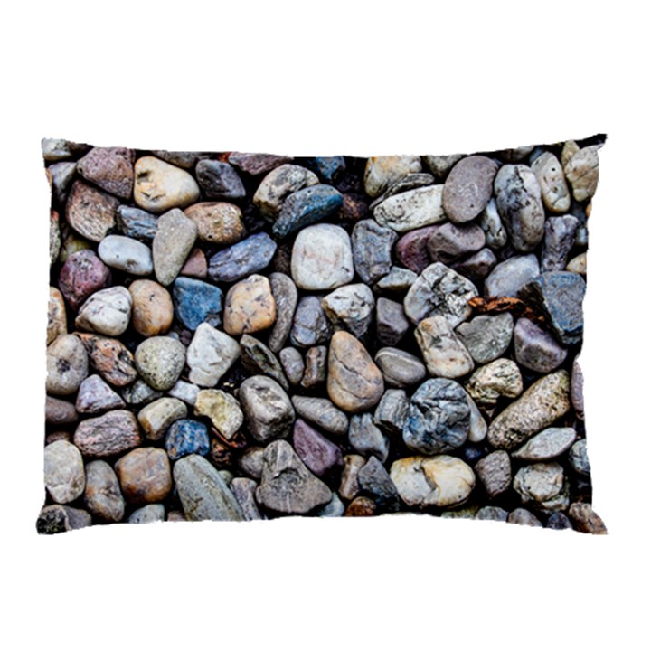 Stone Texture Nature Background Rocks Pebbles Pillow Case