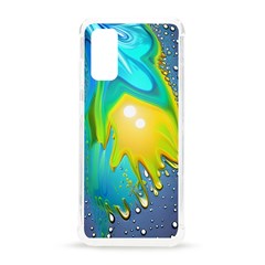 Liquid Background Samsung Galaxy S20 6 2 Inch Tpu Uv Case by GardenOfOphir