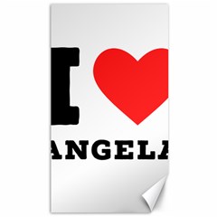 I Love Angela  Canvas 40  X 72  by ilovewhateva