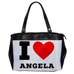 I Love Angela  Oversize Office Handbag by ilovewhateva