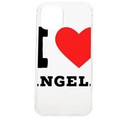 I Love Angela  Iphone 12 Pro Max Tpu Uv Print Case