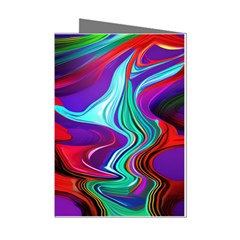 Fluid Background Mini Greeting Cards (Pkg of 8)