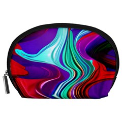 Fluid Background Accessory Pouch (large) by GardenOfOphir
