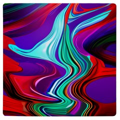 Fluid Background Uv Print Square Tile Coaster  by GardenOfOphir