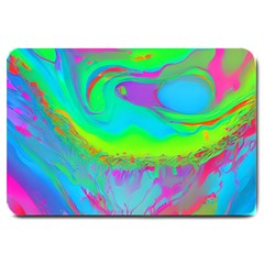 Fluid Artistic Large Doormat by GardenOfOphir