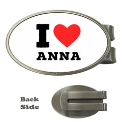 I Love Anna Money Clips (oval)  by ilovewhateva