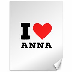 I Love Anna Canvas 36  X 48  by ilovewhateva