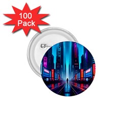 City People Cyberpunk 1.75  Buttons (100 pack) 