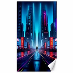 City People Cyberpunk Canvas 40  x 72 