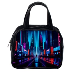 City People Cyberpunk Classic Handbag (One Side)