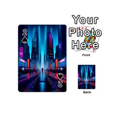 City People Cyberpunk Playing Cards 54 Designs (Mini)