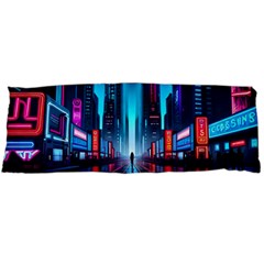 City People Cyberpunk Body Pillow Case (Dakimakura)