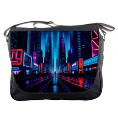 City People Cyberpunk Messenger Bag