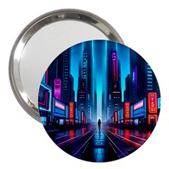 City People Cyberpunk 3  Handbag Mirrors