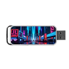 City People Cyberpunk Portable USB Flash (One Side)