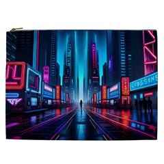 City People Cyberpunk Cosmetic Bag (XXL)