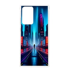 City People Cyberpunk Samsung Galaxy Note 20 Ultra TPU UV Case