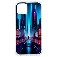 City People Cyberpunk Iphone 12/12 Pro Tpu Uv Print Case by Jancukart