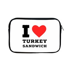 I Love Turkey Sandwich Apple Ipad Mini Zipper Cases by ilovewhateva