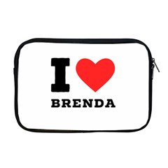 I Love Brenda Apple Macbook Pro 17  Zipper Case by ilovewhateva