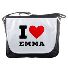 I Love Emma Messenger Bag by ilovewhateva
