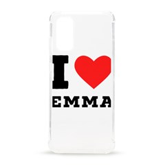 I Love Emma Samsung Galaxy S20 6 2 Inch Tpu Uv Case by ilovewhateva