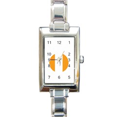 Zip Pay Special Series 16 Rectangle Italian Charm Watch by Mrsondesign