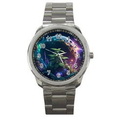 Fantasypeople Mysticism Composing Sport Metal Watch by Jancukart