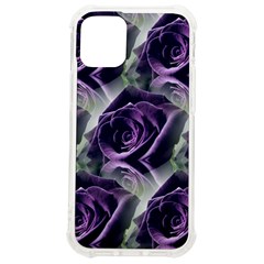 Purple Flower Rose Petals Plant Iphone 12 Mini Tpu Uv Print Case	 by Jancukart