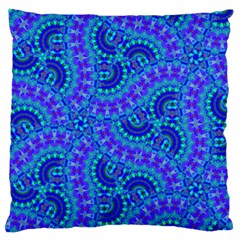 Background Pattern Geometric Standard Premium Plush Fleece Cushion Case (one Side)