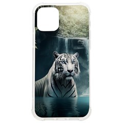 Tiger White Tiger Nature Forest Iphone 12/12 Pro Tpu Uv Print Case by Jancukart