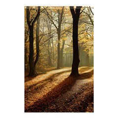 Autumn Nature Woodland Woods Trees Shower Curtain 48  X 72  (small)  by Jancukart